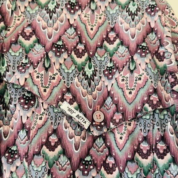 Vintage Authentic Maury Tates "MO BETTA" Rodeo Button Up Western Shirt - Picture 3 of 5